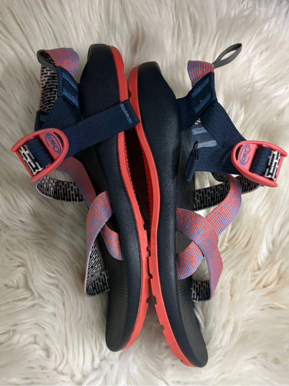 CHACO Z/1 ECOTREAD KIDS sz 6 big kids or 8 wmns penny coral